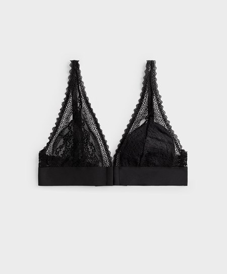 Black Oysho Lola Multiway Bra With Left Cup | YPED14932