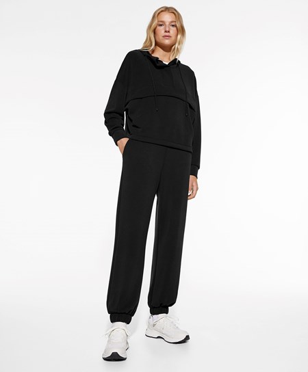 Black Oysho Modal Jogger Total Look | PGIV18264