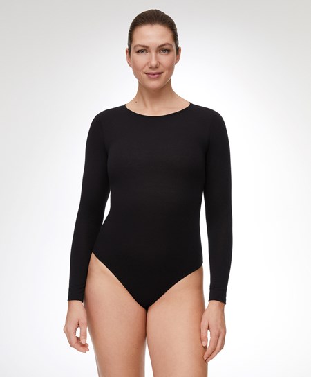 Black Oysho Outlast® Thermal Body | CPZL82360